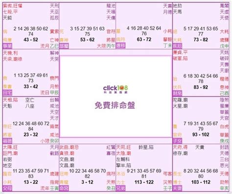 紫微斗數 十二宮|紫微宮位